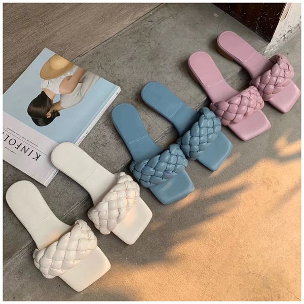 women slipper 2020 new style weave open toe flat casual summer leisure sandal female beach flip flops, Black
women slipper 2020 new style weave open toe flat casual summer leisure sandal female beach flip flops, Black
