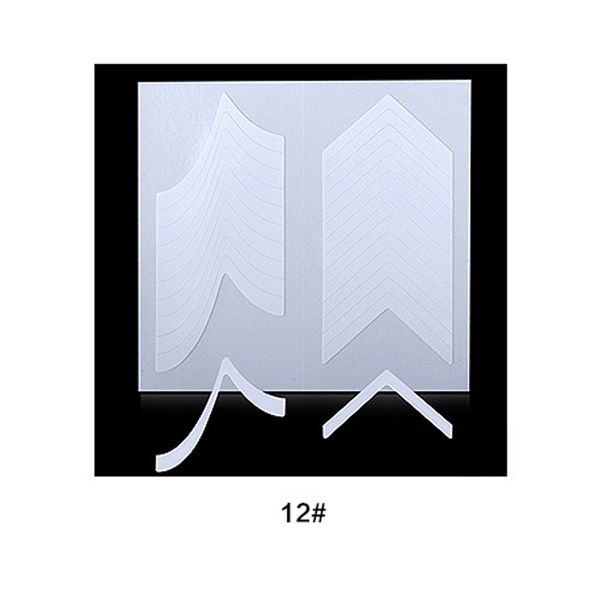 10 pcs nails guide tips stickers french manicure nail art decals for nail diy styling tools bv789, Black
10 pcs nails guide tips stickers french manicure nail art decals for nail diy styling tools bv789, Black