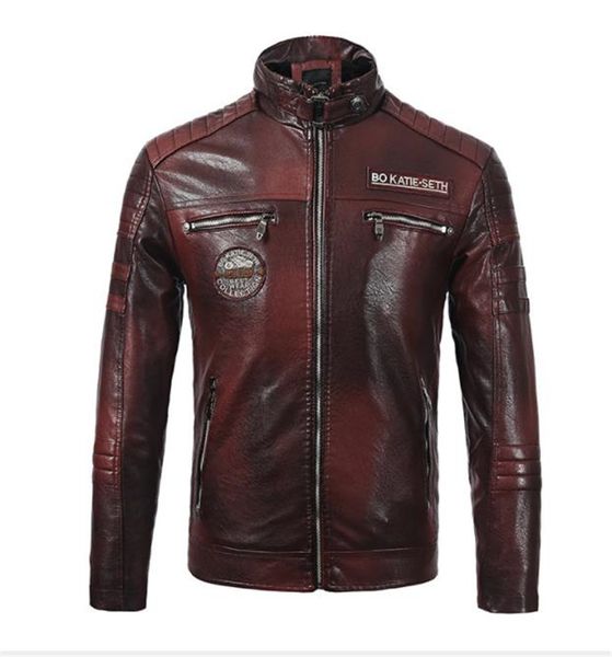 velvet mens мотоцикла костюм плюс кожаная куртка стенд clooar с длинным рукавом на молнии карман моды искусственной кожи, Black
velvet mens мотоцикла костюм плюс кожаная куртка стенд clooar с длинным рукавом на молнии карман моды искусственной кожи, Black