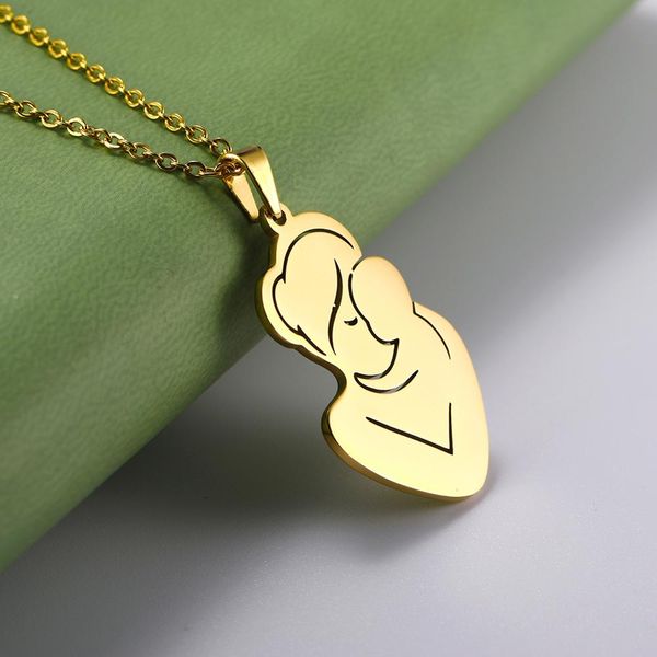 lemegeton mom family necklaces jewelry love boy girl pendant necklaces gifts stainless steel necklace for children kids family, Silver
lemegeton mom family necklaces jewelry love boy girl pendant necklaces gifts stainless steel necklace for children kids family, Silver