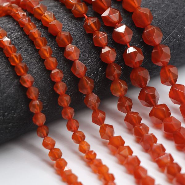 cut faceted natural red agate stone beads 6/8/10mm round loose section agate stone beads for jewelry making diy strand 15'', Black
cut faceted natural red agate stone beads 6/8/10mm round loose section agate stone beads for jewelry making diy strand 15'', Black
