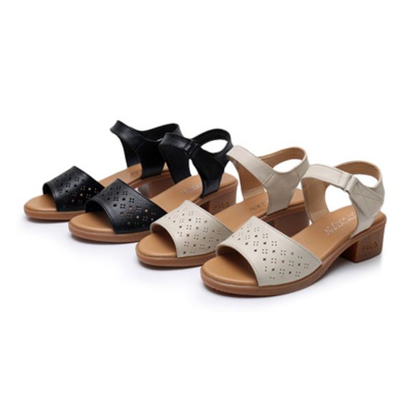 2020 summer sandals women hollow casual casual mid-heel women's plus size sandals, Black
2020 summer sandals women hollow casual casual mid-heel women's plus size sandals, Black