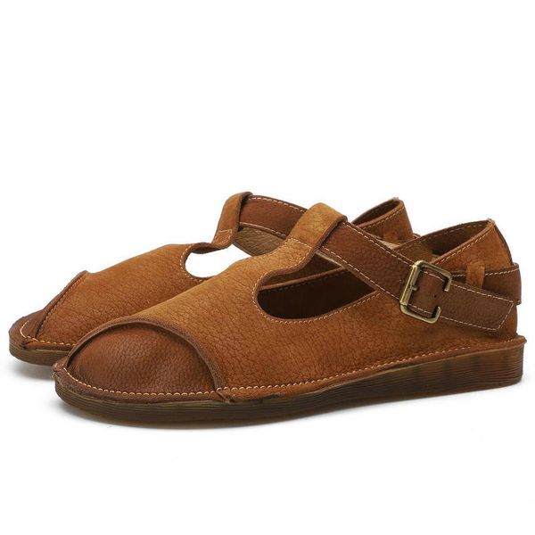handmade shoes women flat buckle strap mother soft genuine leather ladies shoes handmade flats casual women shoes, Red;white
handmade shoes women flat buckle strap mother soft genuine leather ladies shoes handmade flats casual women shoes, Red;white