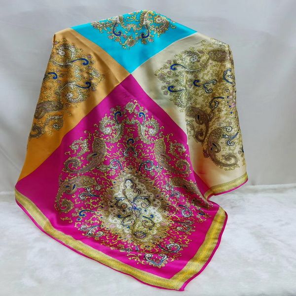 beautiful large square 100% pure silk thick large square bandanas scarf shawls wraps 43inch #4197
beautiful large square 100% pure silk thick large square bandanas scarf shawls wraps 43inch #4197