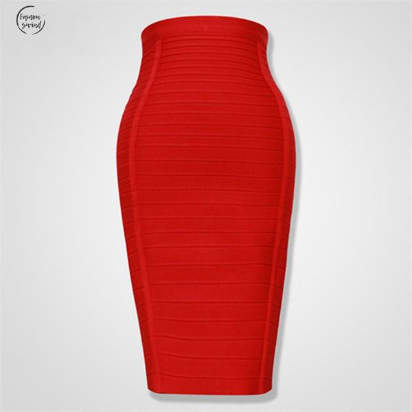 2019 skirts women red blue black midi bodycon bandage skirt knee length striped orange skirt club high waist
2019 skirts women red blue black midi bodycon bandage skirt knee length striped orange skirt club high waist