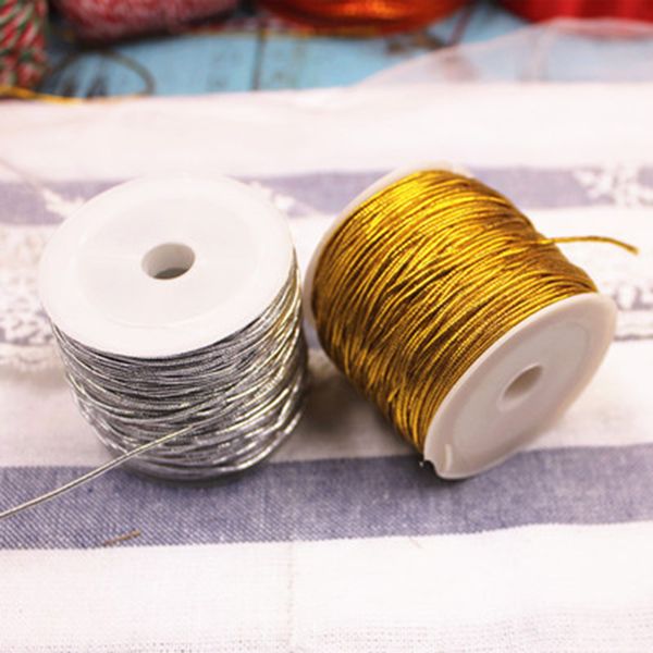 25 m / roll label rope roll gold wire rope retro antique wedding decoration party gift box decoration diy craft supplies
25 m / roll label rope roll gold wire rope retro antique wedding decoration party gift box decoration diy craft supplies