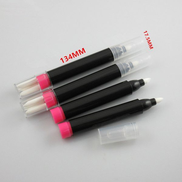 4ml black round nail polish remover pen with 3pcs replacement tips, 4ml empty plastic nail polish press pen, diy tool f1845
4ml black round nail polish remover pen with 3pcs replacement tips, 4ml empty plastic nail polish press pen, diy tool f1845