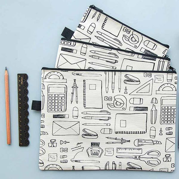 a4/a5/b6 zipper file folder bag pvc waterproof oxford cloth multi-functional portable travel outdoor storage bag office supply
a4/a5/b6 zipper file folder bag pvc waterproof oxford cloth multi-functional portable travel outdoor storage bag office supply