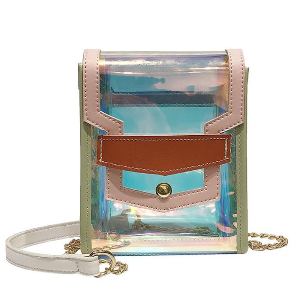 women panelled hasp cover square bags simple girls street transparent messenger bag fashion small pvc single shoulder bags
women panelled hasp cover square bags simple girls street transparent messenger bag fashion small pvc single shoulder bags