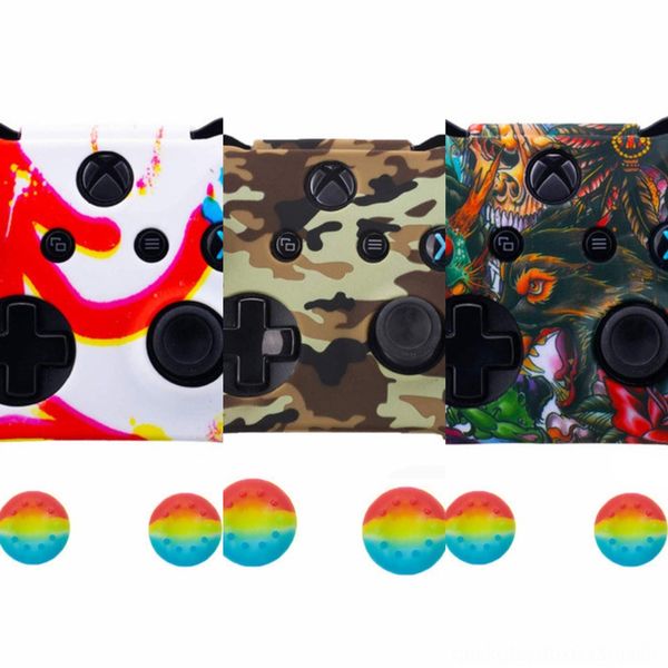 vwbbr 1set silicone protective case cover cap grips for xbox one x s gaming controller
vwbbr 1set silicone protective case cover cap grips for xbox one x s gaming controller
