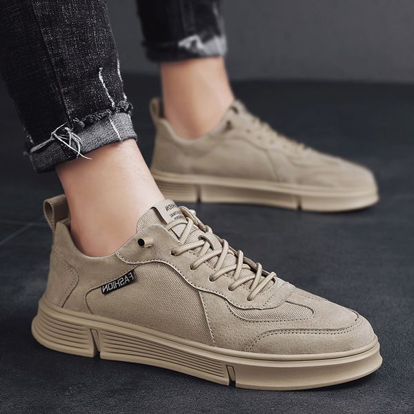breathable men spring summer sneakers leather trainers men antiskid outdoor walking shoes breathable fashion light weight shoes, Black
breathable men spring summer sneakers leather trainers men antiskid outdoor walking shoes breathable fashion light weight shoes, Black