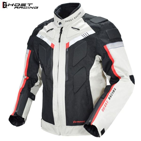ghost racing waterproof motorcycle armor jacket reflective off-road motocross jacket racing riding motorbike protector gear neck
ghost racing waterproof motorcycle armor jacket reflective off-road motocross jacket racing riding motorbike protector gear neck