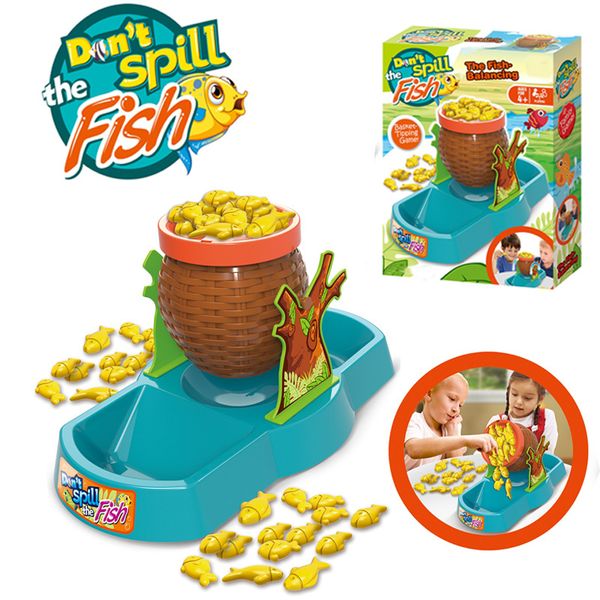 2 people balance grilled fish board game don't the spill fish parent-child interactive game fun children's educational toys
2 people balance grilled fish board game don't the spill fish parent-child interactive game fun children's educational toys