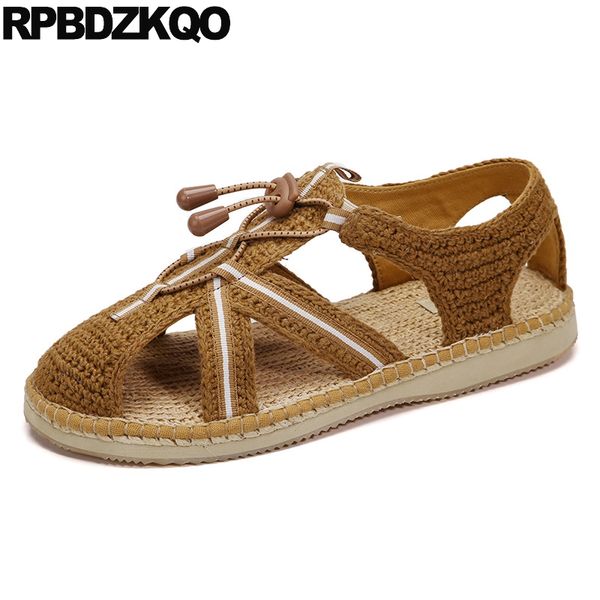 designer shoes men espadrilles woven nice outdoor summer closed toe brown strap sandals fisherman breathable rope, Black
designer shoes men espadrilles woven nice outdoor summer closed toe brown strap sandals fisherman breathable rope, Black