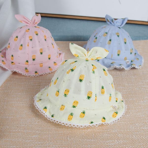 2020 flower baby girls caps with bow mesh lace princess infant kids beach bucket hats toddler girls sun hats children trip caps, Yellow
2020 flower baby girls caps with bow mesh lace princess infant kids beach bucket hats toddler girls sun hats children trip caps, Yellow