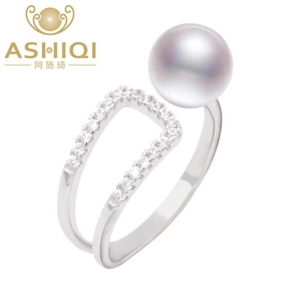 ashiqi natural pearl ring 925 sterling silver jewelry 7-8mm freshwater pearl for women white pink purple black, Golden;silver
ashiqi natural pearl ring 925 sterling silver jewelry 7-8mm freshwater pearl for women white pink purple black, Golden;silver