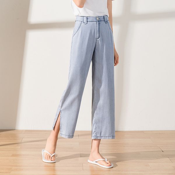 summer of 2020 the new wide-legged pants breathable loose slacks han edition cowboy nine minutes of pants, 20142, Blue
summer of 2020 the new wide-legged pants breathable loose slacks han edition cowboy nine minutes of pants, 20142, Blue