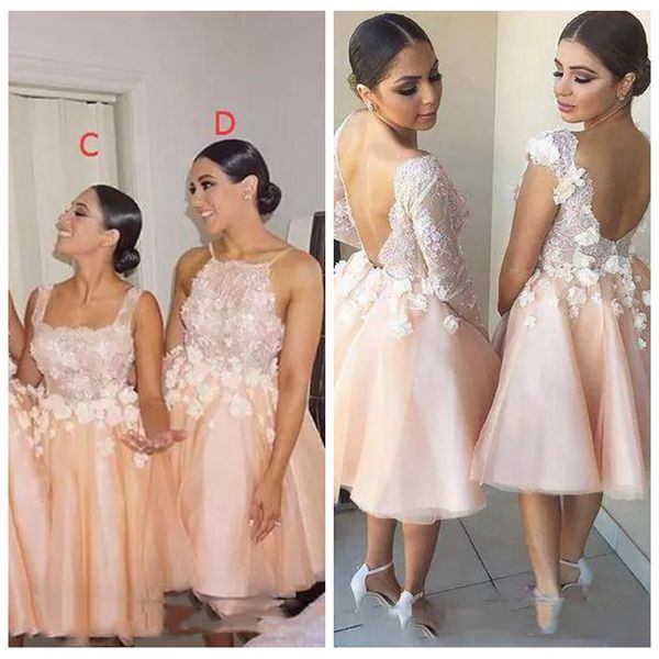 2019 sheer lace appliques bridesmaid dresses ladies prom party gowns custom formal vestidos de long sleeves backless maid of honor dresses, White;pink
2019 sheer lace appliques bridesmaid dresses ladies prom party gowns custom formal vestidos de long sleeves backless maid of honor dresses, White;pink
