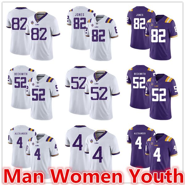 customize ncaa lsu tigers burreaux football jerseys keman jones 82 kendell beckwith 52 kwon alexander 4 jersey any name number size s-5xl, Black
customize ncaa lsu tigers burreaux football jerseys keman jones 82 kendell beckwith 52 kwon alexander 4 jersey any name number size s-5xl, Black