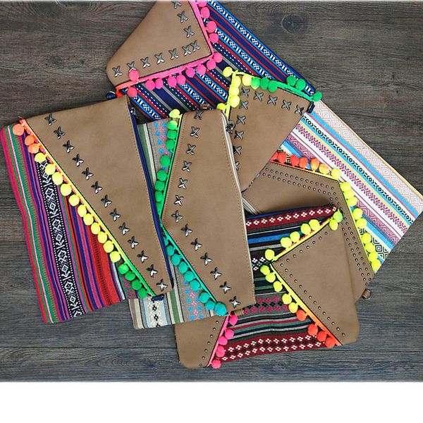 bohemia vintage rivet women bags pu leather crossbody bags brand day clutches
bohemia vintage rivet women bags pu leather crossbody bags brand day clutches