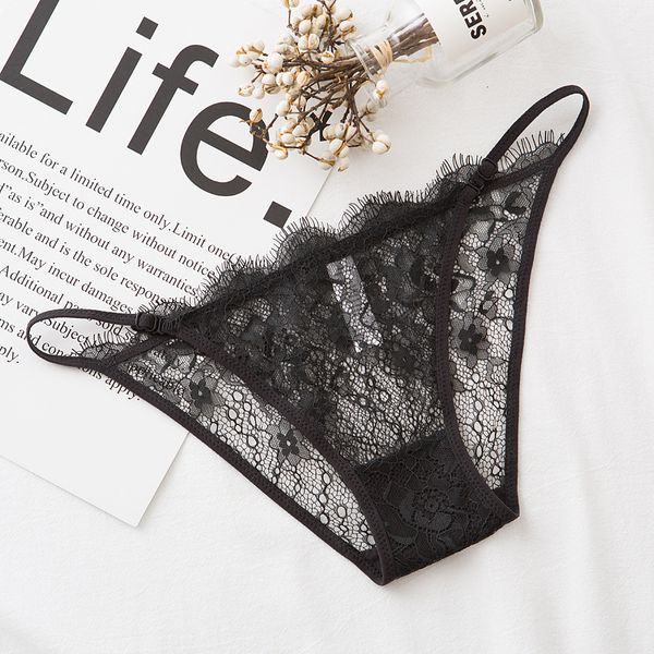 fashion solid color lady thongs lace g string hollow out floral t-back low waist adjustable women underwear panties 20, Black;pink
fashion solid color lady thongs lace g string hollow out floral t-back low waist adjustable women underwear panties 20, Black;pink