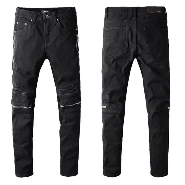 wholesale new men's designer brand jeans hip hop pants designer jeans distressed ripped biker jean slim fit denim jeans firmati da uomo, Blue
wholesale new men's designer brand jeans hip hop pants designer jeans distressed ripped biker jean slim fit denim jeans firmati da uomo, Blue