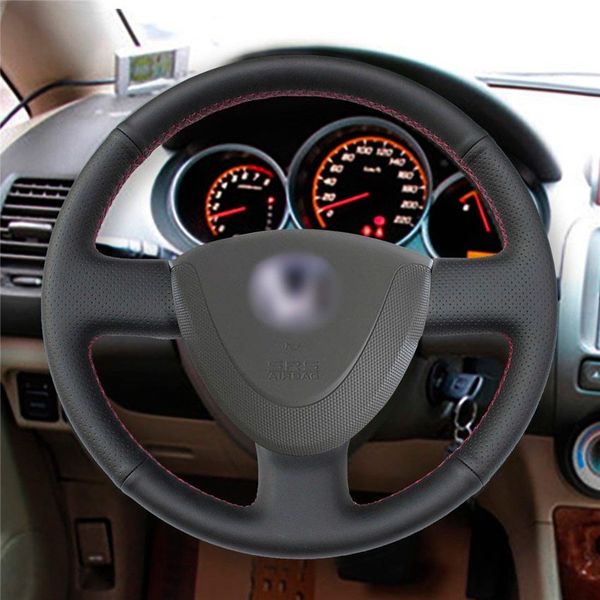 black artificial leather car steering wheel cover for honda city 2002-2008 fit j
black artificial leather car steering wheel cover for honda city 2002-2008 fit j