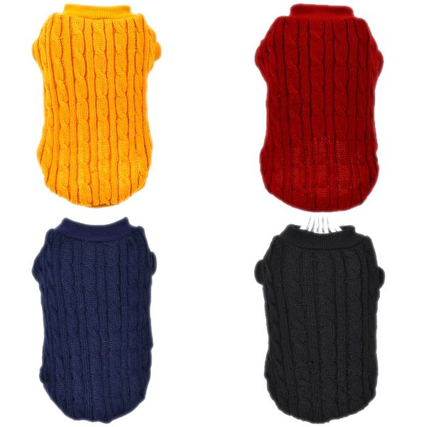 winter solid dog clothes warm puppy christmas sweater for small dogs cat pet clothing coat knitting crochet cloth jersey perro
winter solid dog clothes warm puppy christmas sweater for small dogs cat pet clothing coat knitting crochet cloth jersey perro