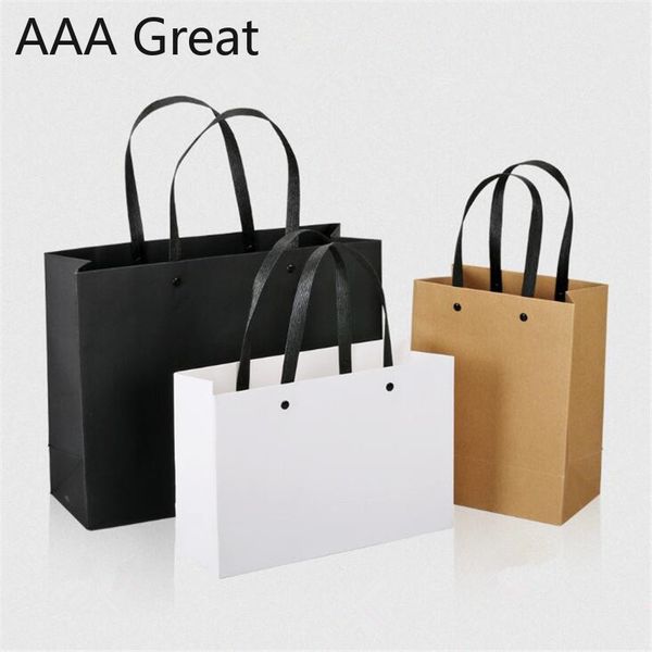 20pcs/lot festival gifts kraft paper bag shopping bags wedding multifunction brown white black paper bag with handle packaging
20pcs/lot festival gifts kraft paper bag shopping bags wedding multifunction brown white black paper bag with handle packaging