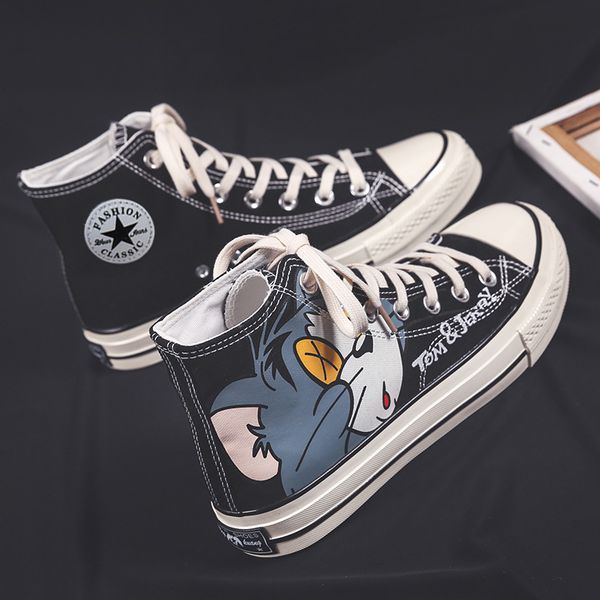 повседневный холст обувь mens 2020 новые дизайнеры обувь tom cat эскизное trend-style student lace-up открытый спорт скейтборд обувь, Black
повседневный холст обувь mens 2020 новые дизайнеры обувь tom cat эскизное trend-style student lace-up открытый спорт скейтборд обувь, Black