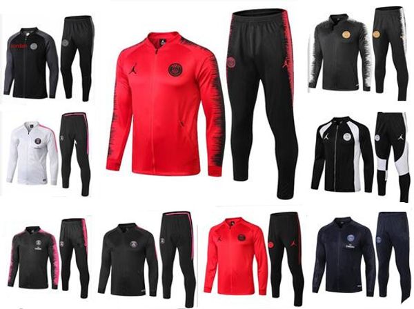 18 19 champions league paris jordam jacket training suit survetement 2019 jordam x psg mbappe football kit soccer jackets jogging tracksuit, Black
18 19 champions league paris jordam jacket training suit survetement 2019 jordam x psg mbappe football kit soccer jackets jogging tracksuit, Black