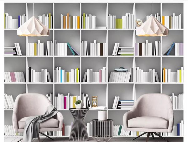 custom 3d silk p mural wallpaper modern minimalist book background wall papel de parede
custom 3d silk p mural wallpaper modern minimalist book background wall papel de parede