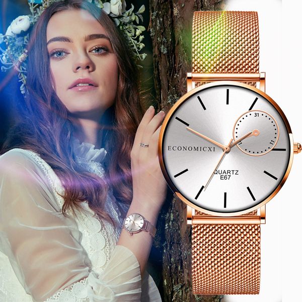 luxury watch women dress bracelet watch fashion womens ladies stainless steel rose gold watches quartz wrist #50, Slivery;brown
luxury watch women dress bracelet watch fashion womens ladies stainless steel rose gold watches quartz wrist #50, Slivery;brown