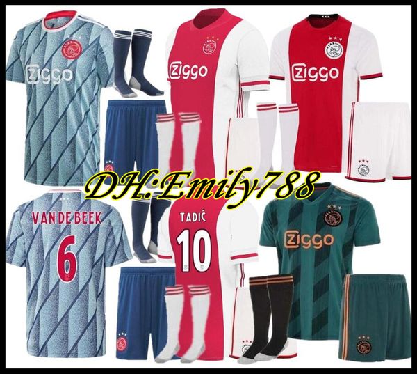 взрослые наборы + носки 2020 ajax дома футбол джерси # 21 de jong прочь рубашка аякс 20/21 # 10 тадич # 4 de ligt # 22 ziyech мужчины футбол, Black
взрослые наборы + носки 2020 ajax дома футбол джерси # 21 de jong прочь рубашка аякс 20/21 # 10 тадич # 4 de ligt # 22 ziyech мужчины футбол, Black