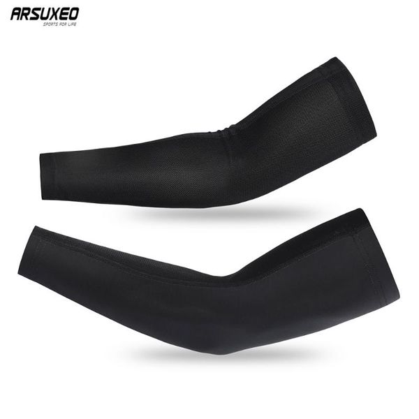 elbow & knee pads arsuxeo ice silk arm sleeves cooling sun uv protection running cycling fishing basketball outdoor sport breathable xtn05, Black;gray
elbow & knee pads arsuxeo ice silk arm sleeves cooling sun uv protection running cycling fishing basketball outdoor sport breathable xtn05, Black;gray