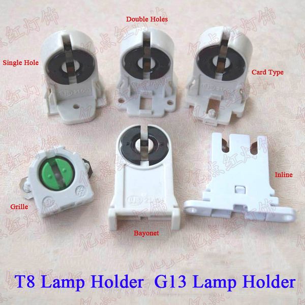 G13 T8 Lamp Holder Base Display Light Socket Aging Test Lamp Base LED Fluorescent Tube Integrated Bracket Ligt Socket
G13 T8 Lamp Holder Base Display Light Socket Aging Test Lamp Base LED Fluorescent Tube Integrated Bracket Ligt Socket