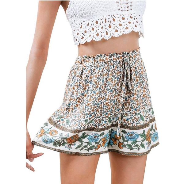 women's floral shorts summer folk-custom womens comfy drawstring casual elastic waist pockets shorts ropa de mujer 2020 #t1g, White;black
women's floral shorts summer folk-custom womens comfy drawstring casual elastic waist pockets shorts ropa de mujer 2020 #t1g, White;black
