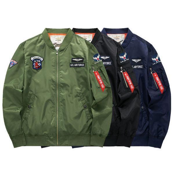 ma1 bomber jackets kanye west men autumn spring winter motorcycle pilot coat couple jacket hip hop mens outwears jacket m-6xl, Black;brown
ma1 bomber jackets kanye west men autumn spring winter motorcycle pilot coat couple jacket hip hop mens outwears jacket m-6xl, Black;brown