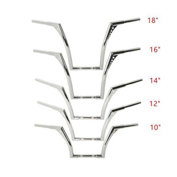 motorcycle 1.25" fat 10'' 12'' 14" 16'' 18'' rise chrome handlebar for softail flst sports
motorcycle 1.25" fat 10'' 12'' 14" 16'' 18'' rise chrome handlebar for softail flst sports