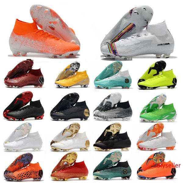 mercurial superfly vi 360 elite fg kj 6 xii 12 cr7 ronaldo neymar mens women boys high soccer shoes football boots cleats size 35-45
mercurial superfly vi 360 elite fg kj 6 xii 12 cr7 ronaldo neymar mens women boys high soccer shoes football boots cleats size 35-45