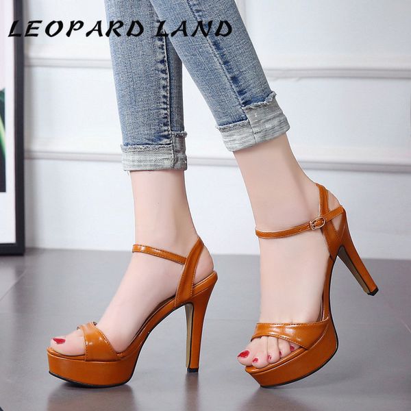 sandals leopard land high-heeled shoes female 2021 spring lacquer women's models waterproof platform buckle women df, Black
sandals leopard land high-heeled shoes female 2021 spring lacquer women's models waterproof platform buckle women df, Black