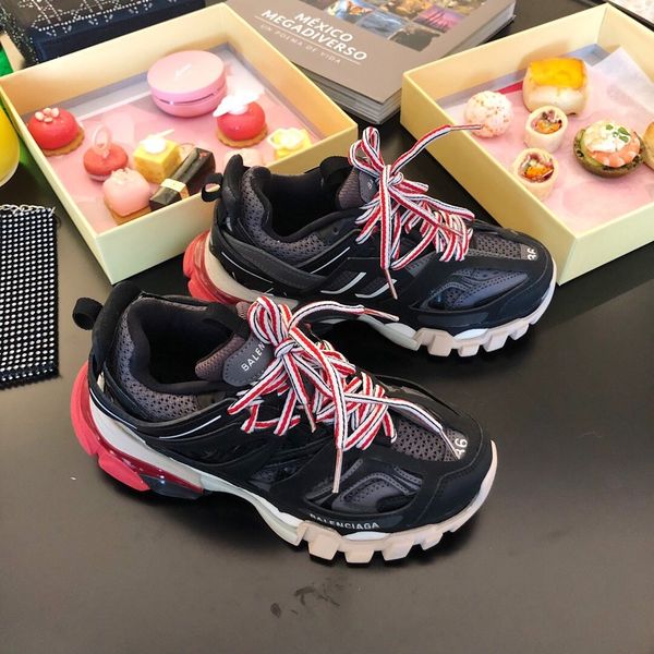 fast delivery original luxury fashion platform men's and women's shoes wild vintage track 3.0 running shoes casual sports shoes, Black
fast delivery original luxury fashion platform men's and women's shoes wild vintage track 3.0 running shoes casual sports shoes, Black