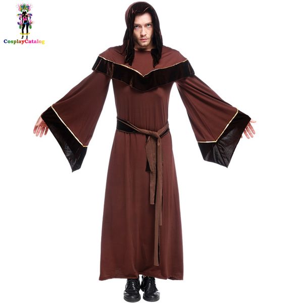 ghost style halloween party men's religious priest costume,men plus size witches and wizards cape/dark sorcerer robe, Black;red
ghost style halloween party men's religious priest costume,men plus size witches and wizards cape/dark sorcerer robe, Black;red