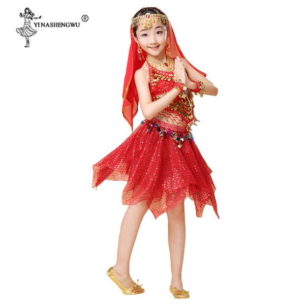 kids india belly dance costumes set egypt performance children clothes bellydance dress oriental dance girls short skirt 2-7pcs, Black;red
kids india belly dance costumes set egypt performance children clothes bellydance dress oriental dance girls short skirt 2-7pcs, Black;red