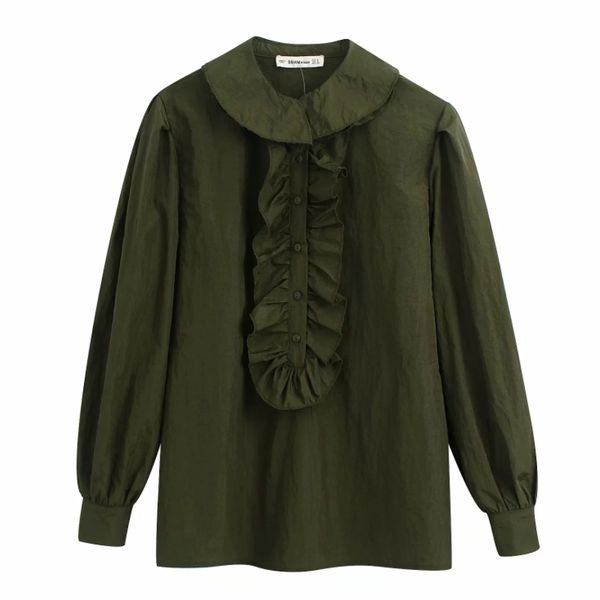 cascading ruffle women o neck shirt loose smock 2020 spring leisure lady long sleeve blouses s6819, White
cascading ruffle women o neck shirt loose smock 2020 spring leisure lady long sleeve blouses s6819, White