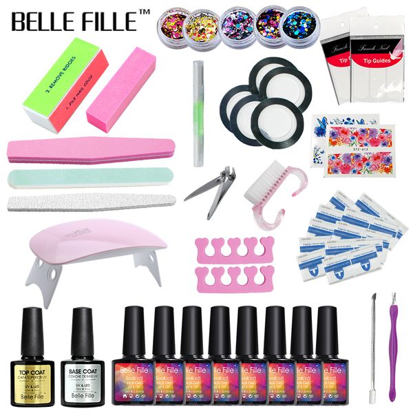 belle fille 8+2pcs mini lamp dryer manicure set nail gel polish soak off manicure gel polish kit for nail salons
belle fille 8+2pcs mini lamp dryer manicure set nail gel polish soak off manicure gel polish kit for nail salons