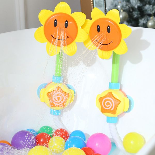 baby bath toy bathing tub sunflower shower faucet spray water swimming bathroom bath toys children funny sunflower water game
baby bath toy bathing tub sunflower shower faucet spray water swimming bathroom bath toys children funny sunflower water game