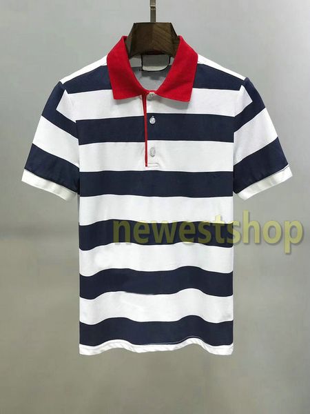 2020 summer designer luxury clothing for mens polo embroidery letter print t shirt casual turn-down collar tee fashion stripe print t shirts, White;black
2020 summer designer luxury clothing for mens polo embroidery letter print t shirt casual turn-down collar tee fashion stripe print t shirts, White;black
