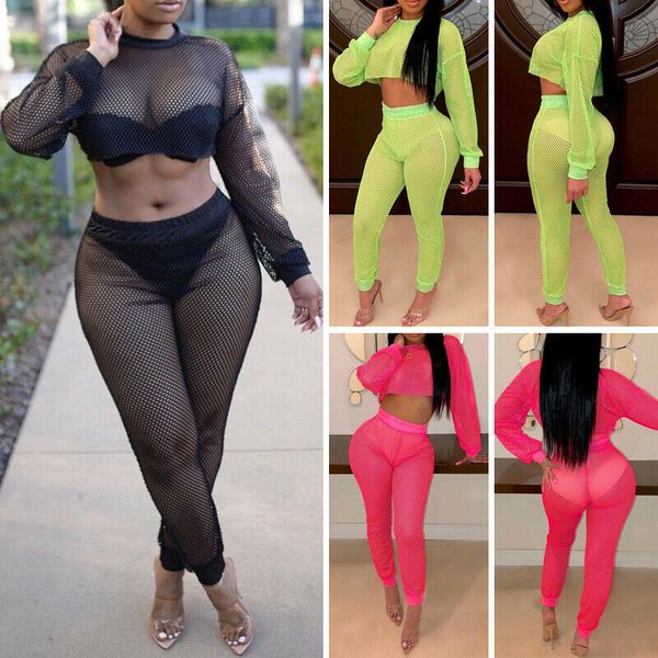 summer women beach fish net bikini cover-ups long sleeve crop long trousers clubwear trousers outfit sets bathing suit, Blue;gray
summer women beach fish net bikini cover-ups long sleeve crop long trousers clubwear trousers outfit sets bathing suit, Blue;gray