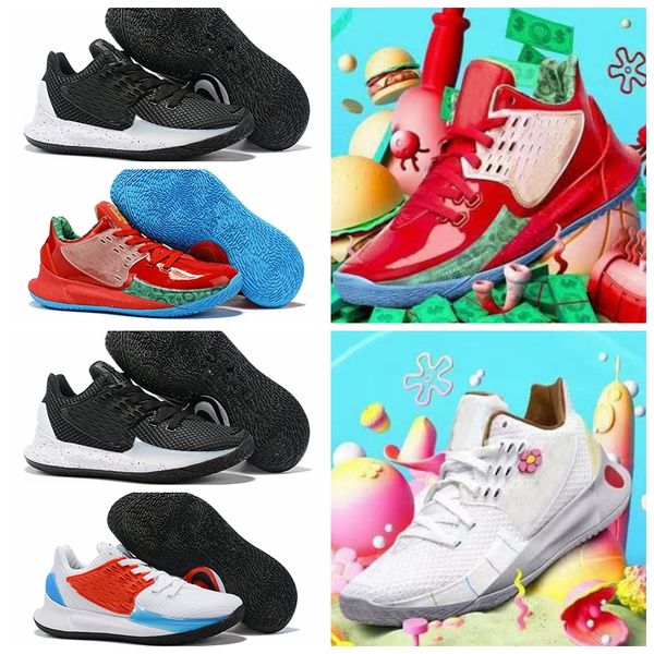 kyrie low 2 mr. krabs sandy cheeks gets crimson blue hero basketball shoes men mens sponge irving 2 2s squidward trainers sneakers
kyrie low 2 mr. krabs sandy cheeks gets crimson blue hero basketball shoes men mens sponge irving 2 2s squidward trainers sneakers